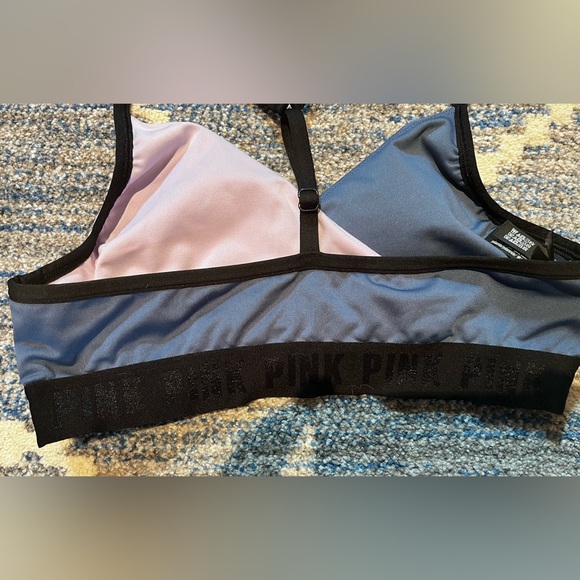 Victoria’s Secret Pink Sport Size M Gym to Swim Sports Bra/Bikini Top - Picture 5 of 5